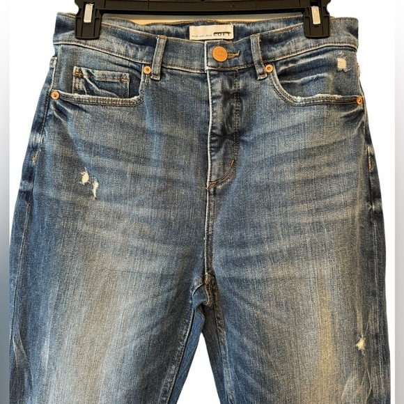 Loft Made & Loved Distressed Jeans size 26/2 - Picture 3 of 6